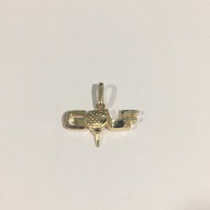 14k Yellow Gold Golf 🏌 Charm
